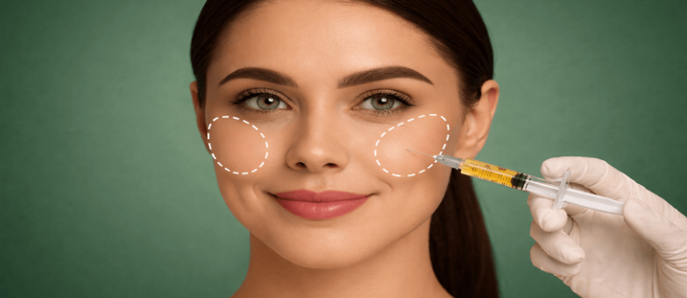  تزریق چربی گونه و خط خنده : چگونه طبیعی‌ترین فرم صورت ساخته می‌شود؟